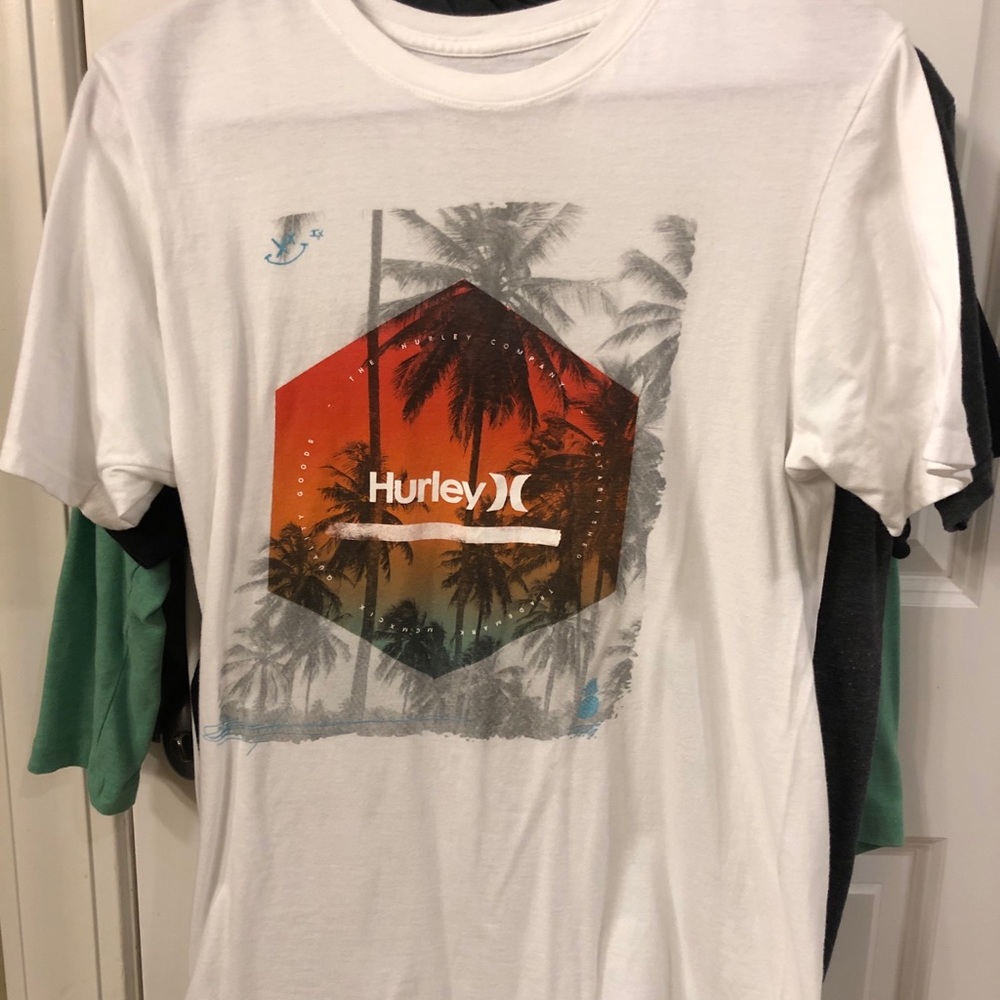 (3) Hurley shirts